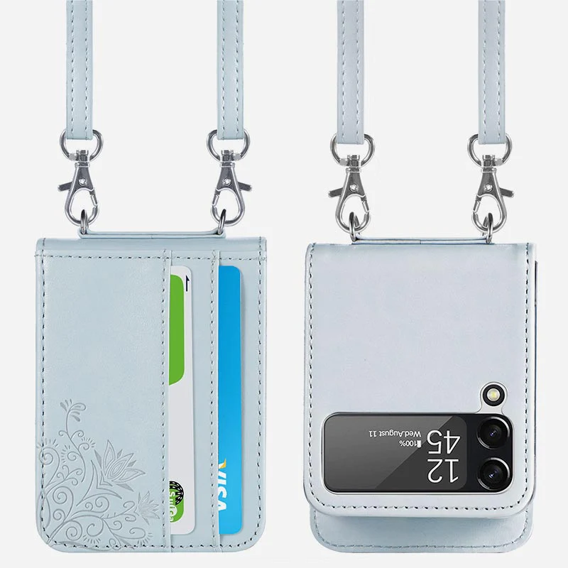 Samsung Galaxy Z Flip 3 Phone Case Crossbody Phone Bag Wallet