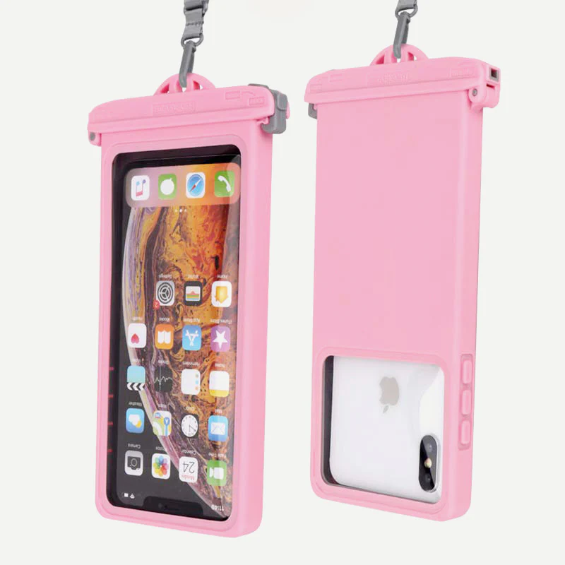 Universal Waterproof Phone Case IPX8 Cellphone Dry Bag for Vacation