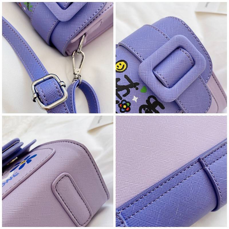 Graffiti Small Phone Purse Fashion Crossbody Shoulder Bag Handbag