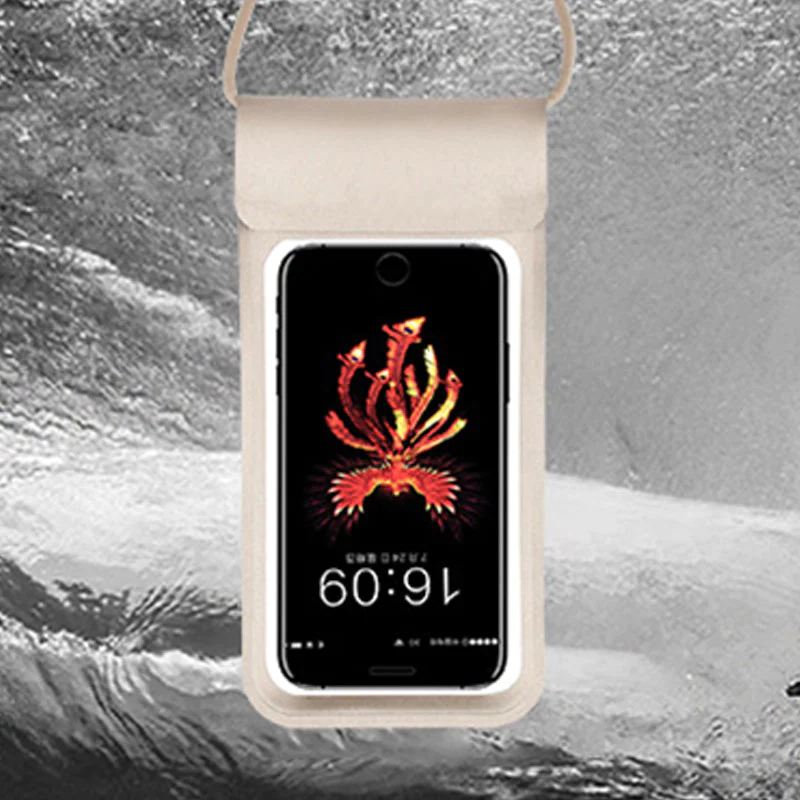Universal IPX8 Waterproof Sandproof Phone Bag Phone Pouch Underwater Case