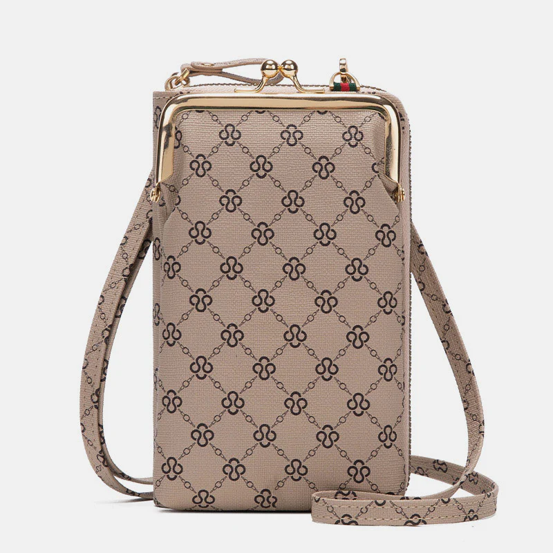 Small Crossbody Phone Bag Lightweight PU Leather Shoulder Purses Clutch Wallet