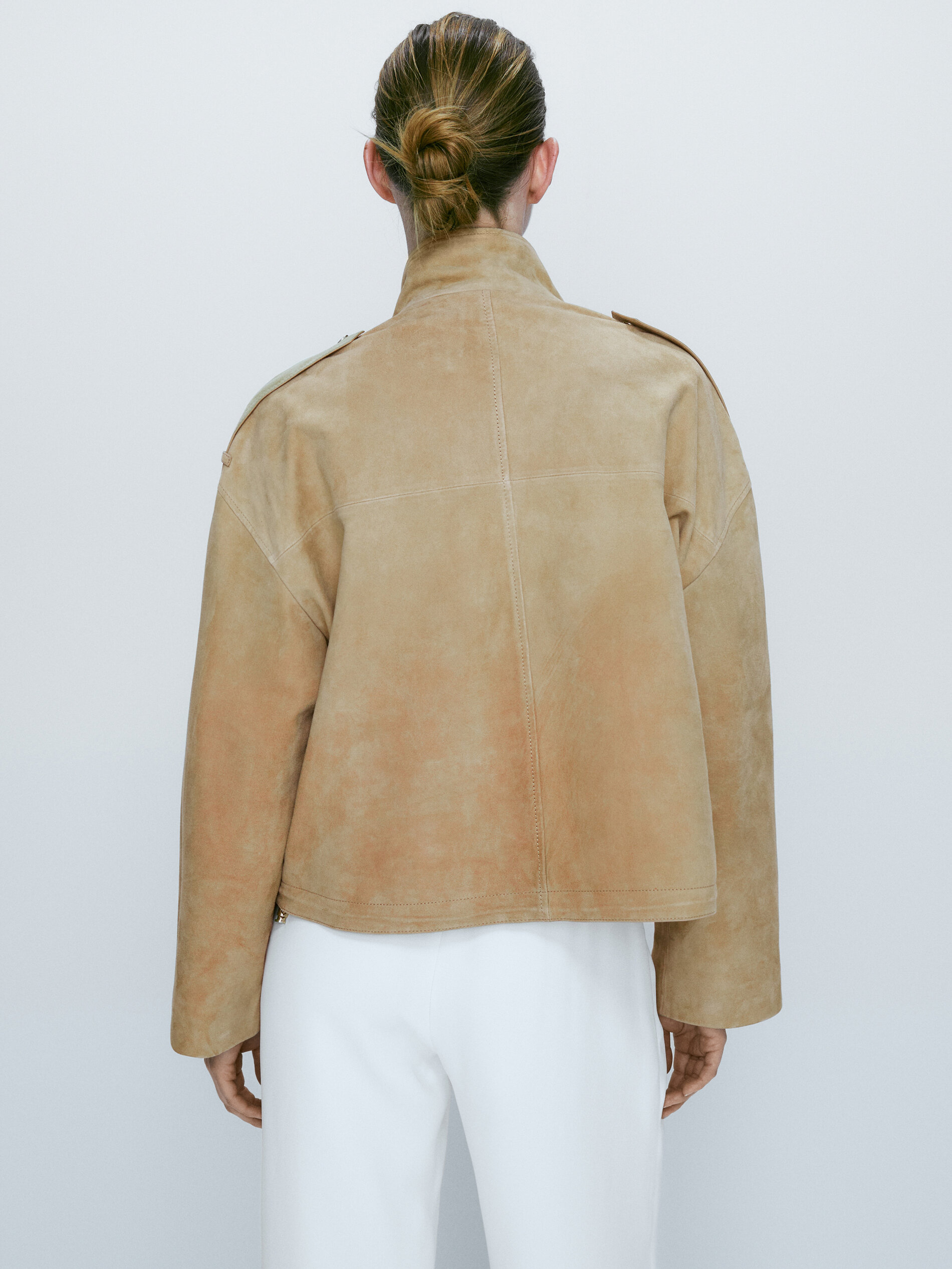 Chaqueta bomber ante - CAMEL