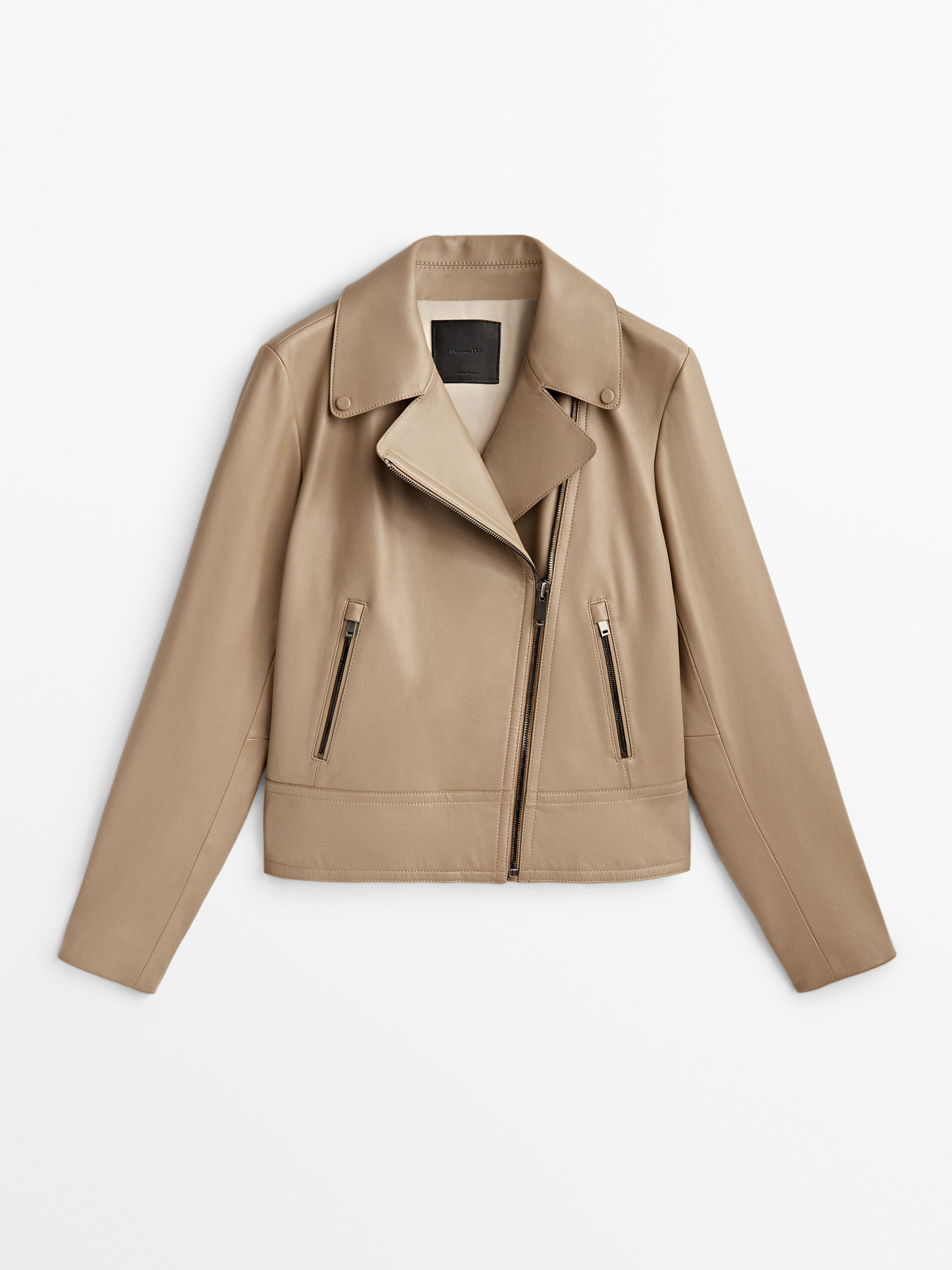 Chaqueta biker piel napa - ARENA