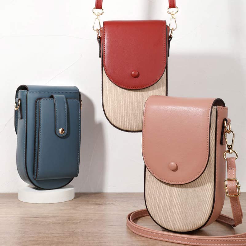 Women Mini Cross Body Purse Phone Bag Pouch with Multi Card Slot