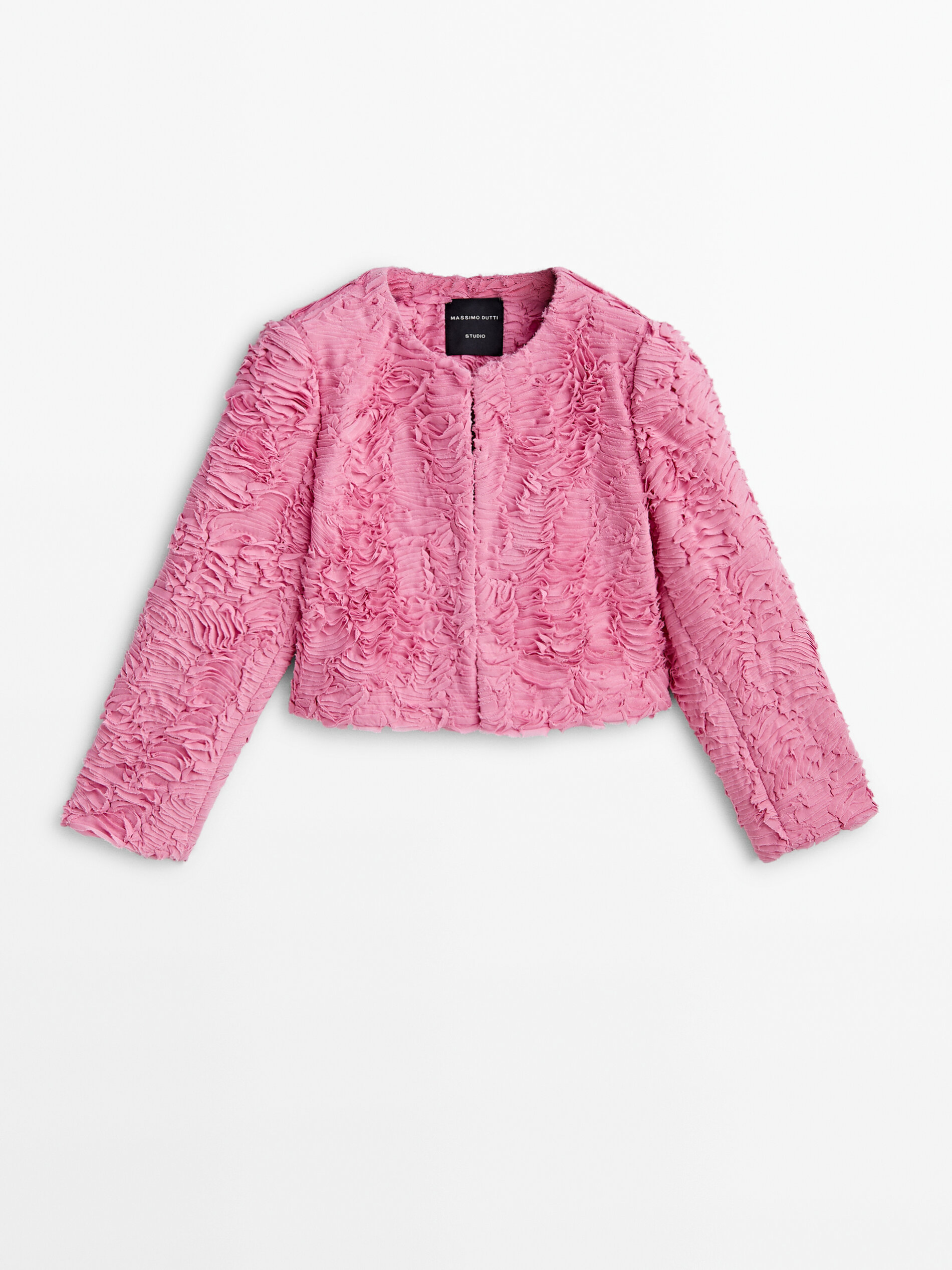 Chaqueta estructura bucle -Studio - ROSA