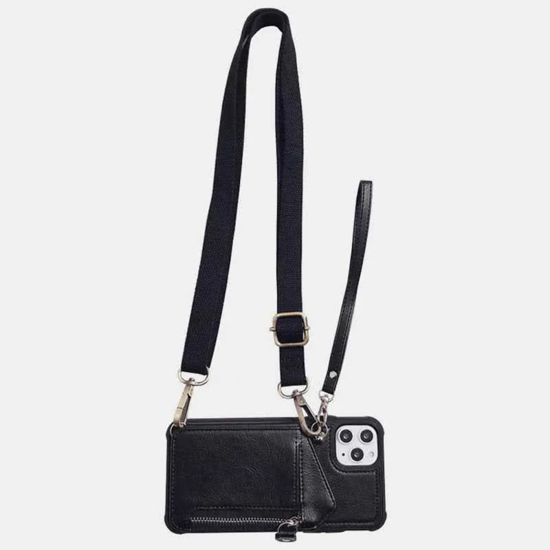 Phone Case Wallet for iPhone Leather Phone Bag with Card Holder