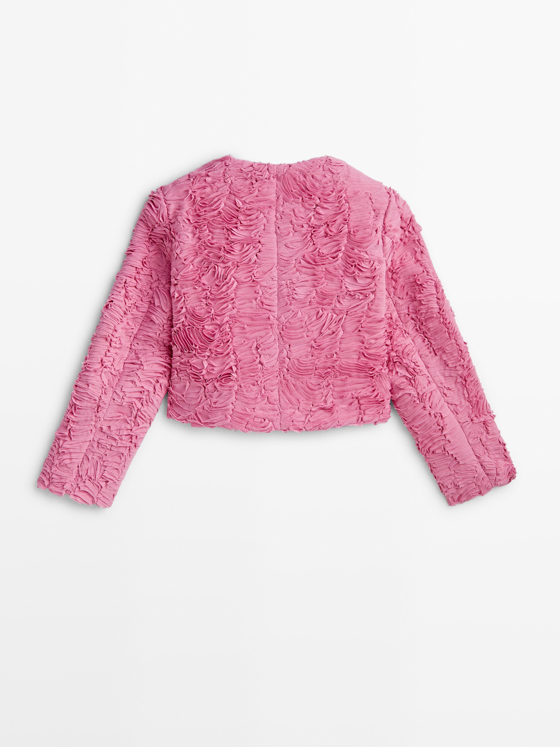 Chaqueta estructura bucle -Studio - ROSA