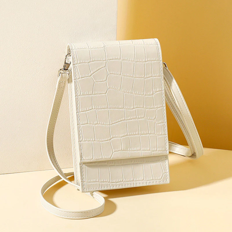 Crossbody Cell Phone Purse Women Mini PU Shoulder Bag Phone Bag