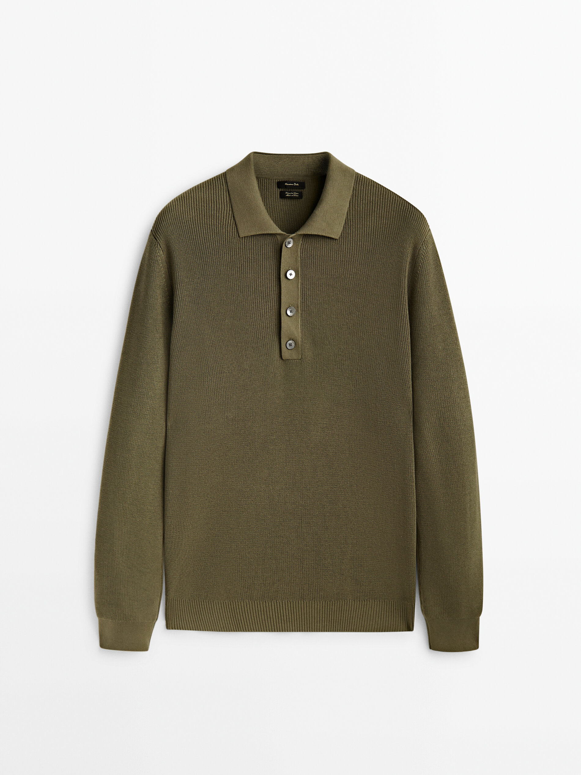 Jersey polo estructura algodon - KAKI CLARO