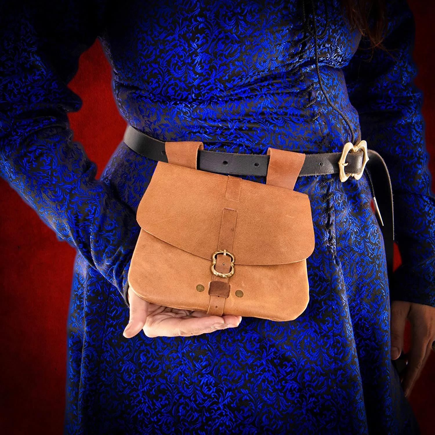 Vintage Waist Bag For Women Medieval Coin Purse Phone Bag