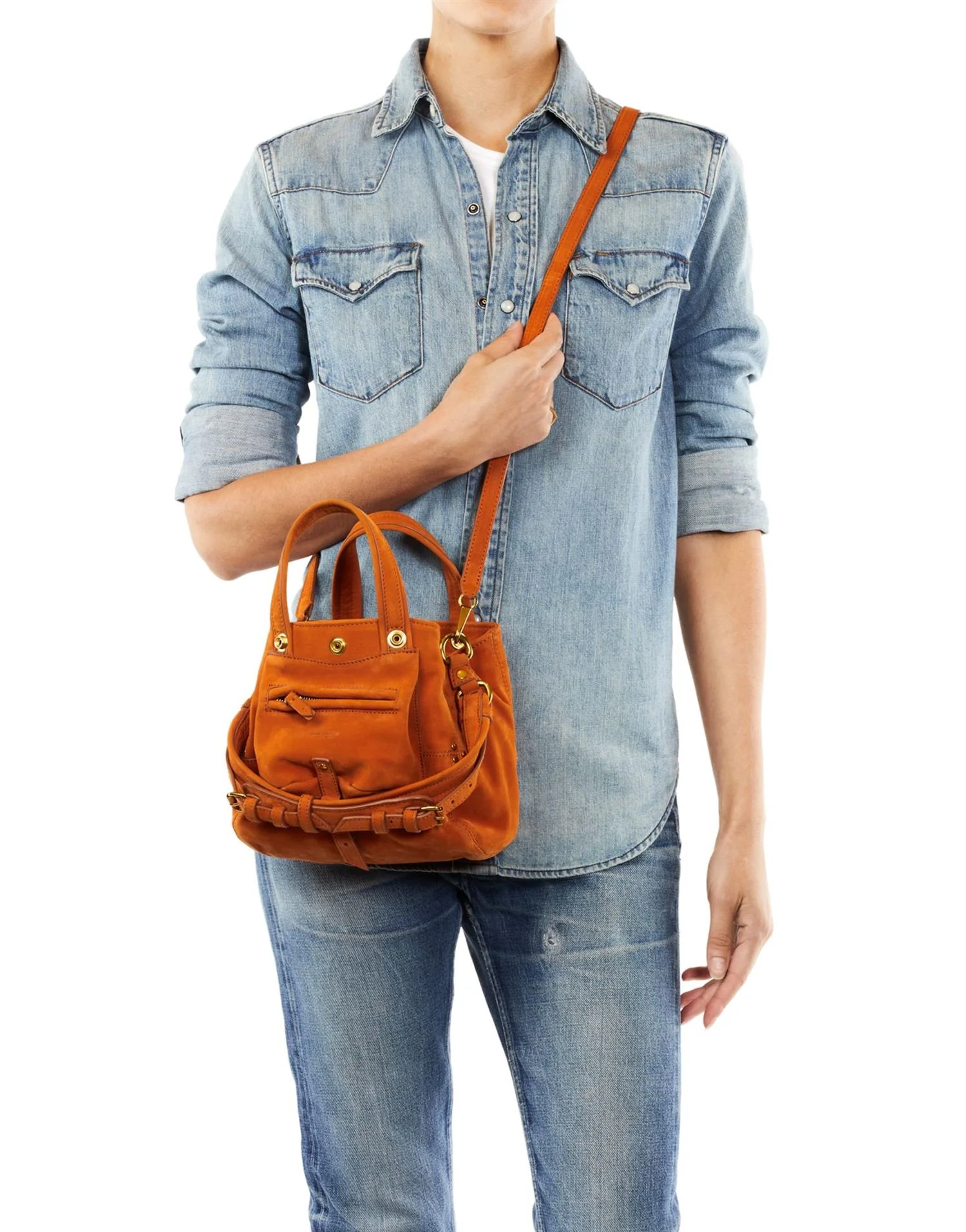 JEROME DREYFUSS - Billy Nano - Nubuck Orange