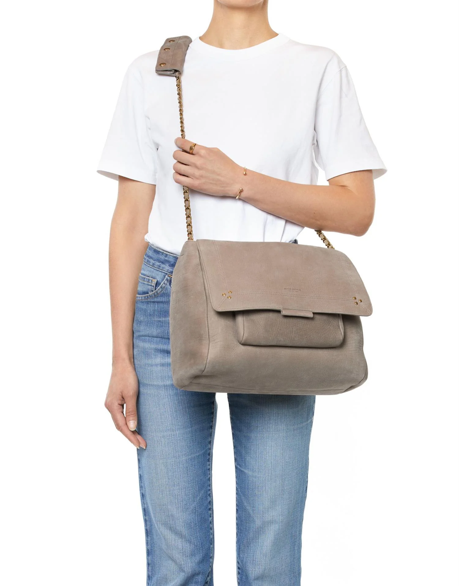 JEROME DREYFUSS - Lulu XL - Croco Stone