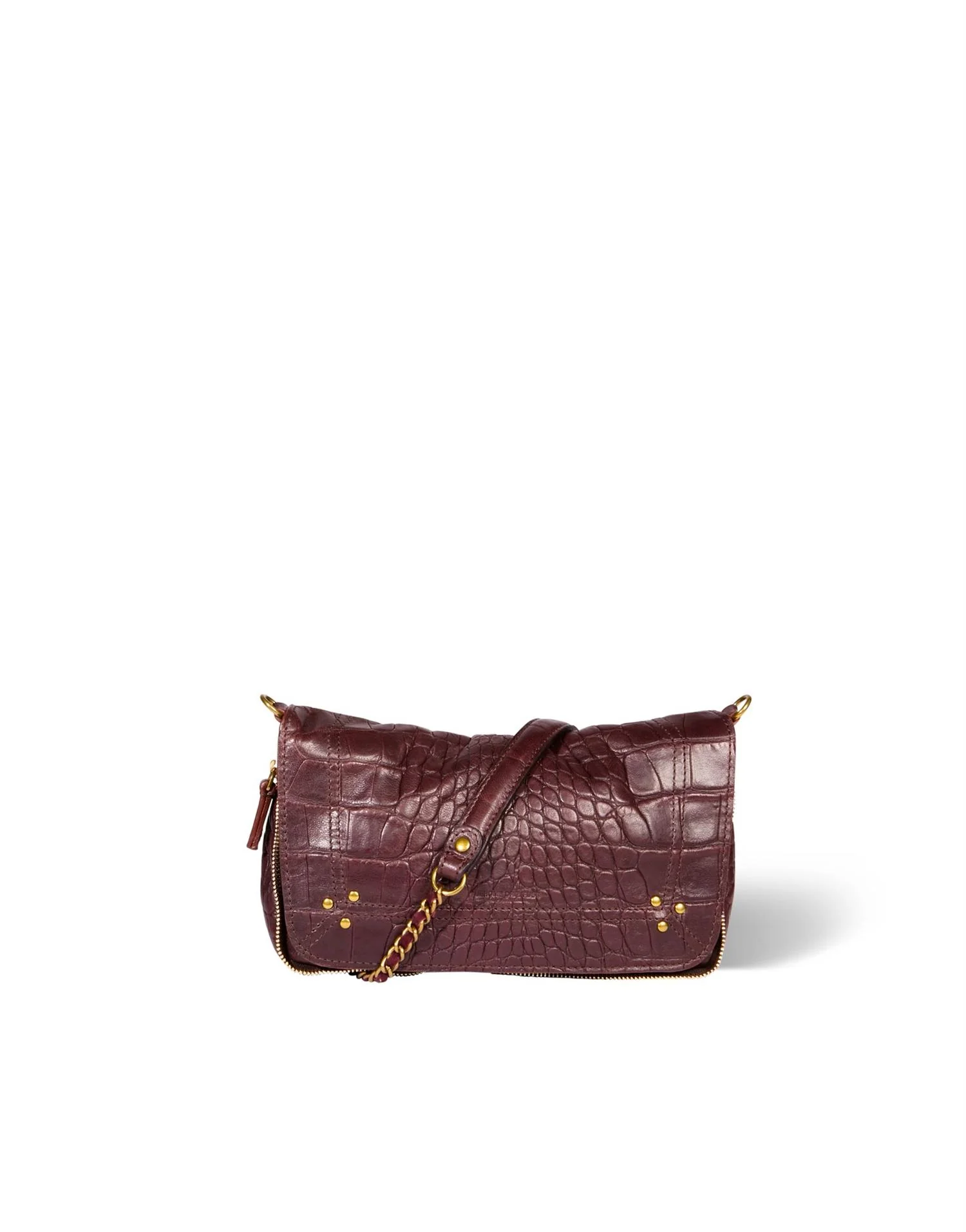 JEROME DREYFUSS - Bobi S - Croco Aubergine