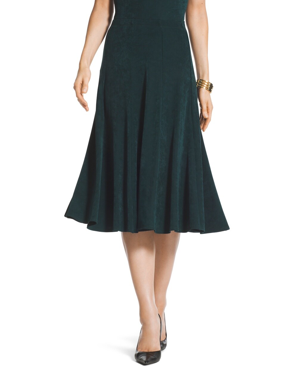 Travelers Classic Jordana Skirt Dark Jade