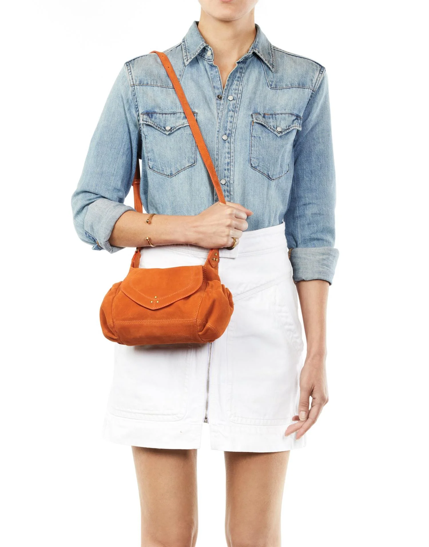 JEROME DREYFUSS - Helmut S - Nubuck Orange