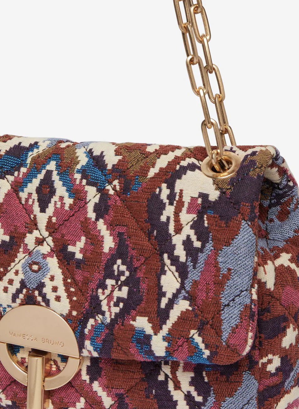 VANESSA BRUNO - Moon Bag Cotton - Multicolour