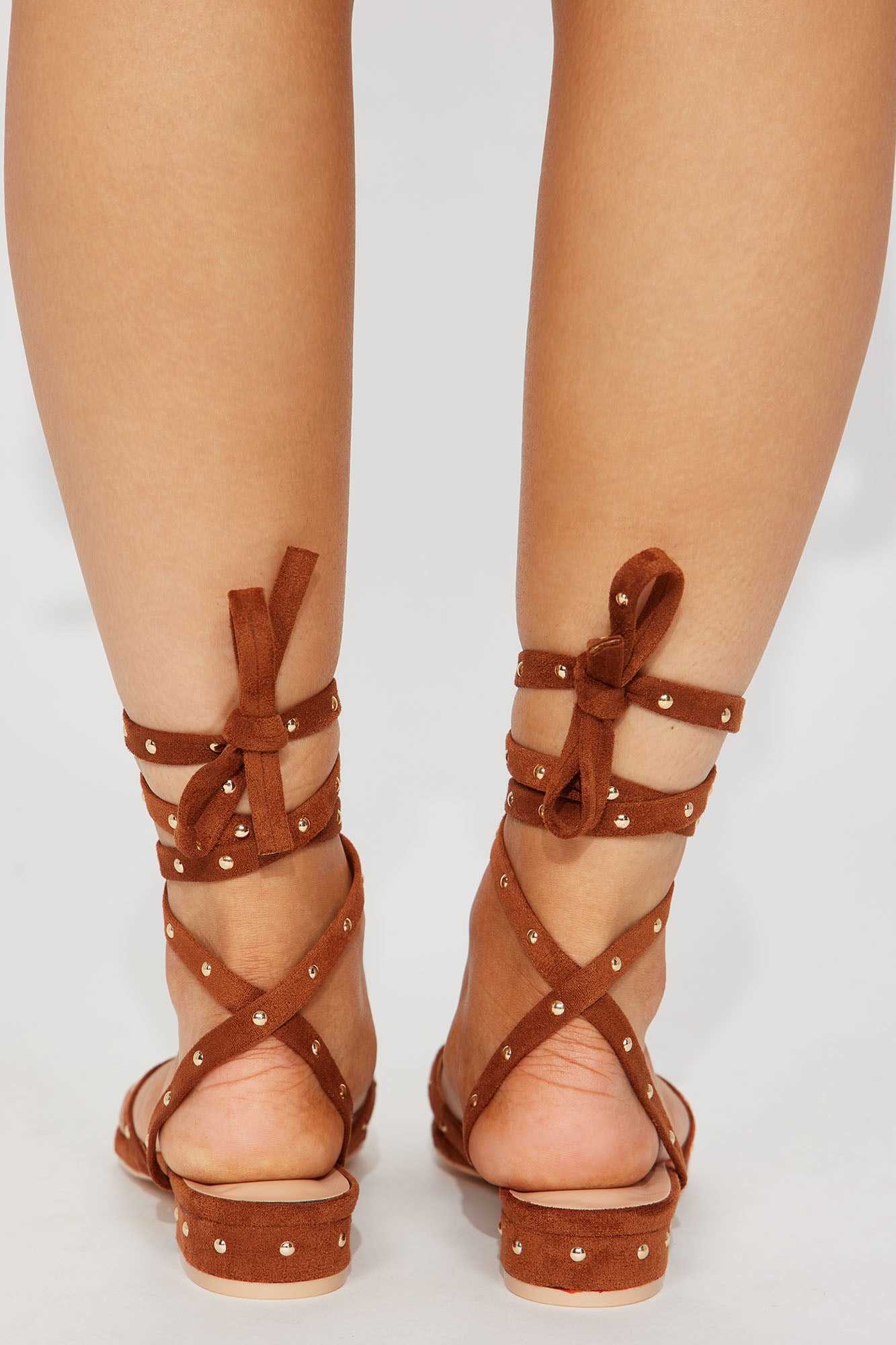 Aletta Flat Sandals   Tan