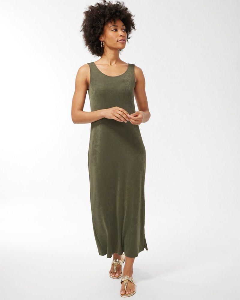 Travelers Classic Tank Dress Jungle Floor