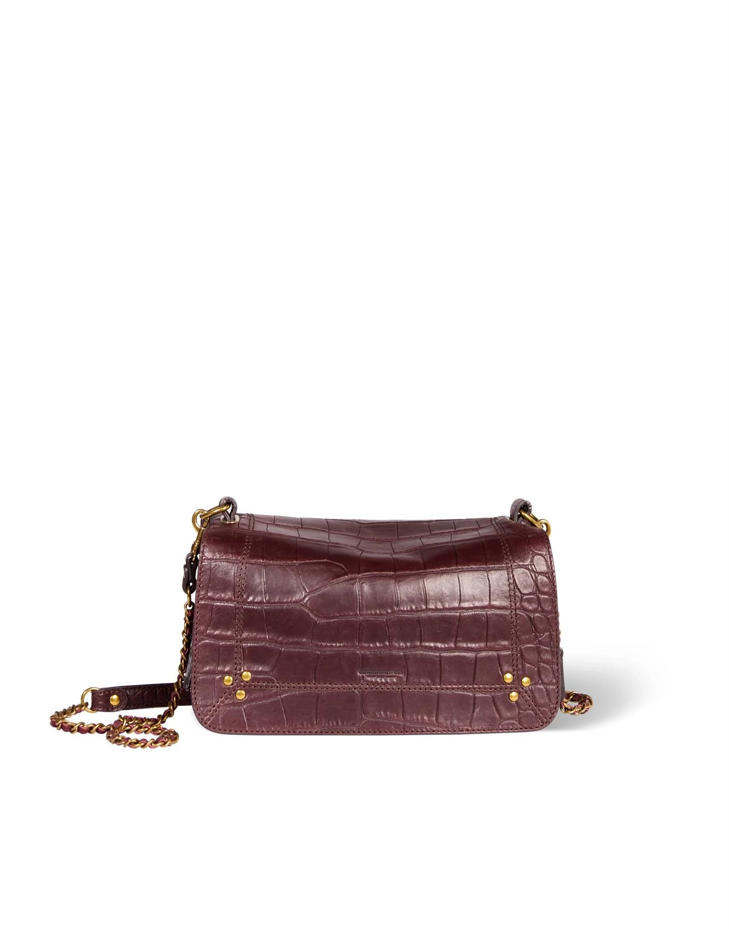 JEROME DREYFUSS - Bobi - Croco Aubergine
