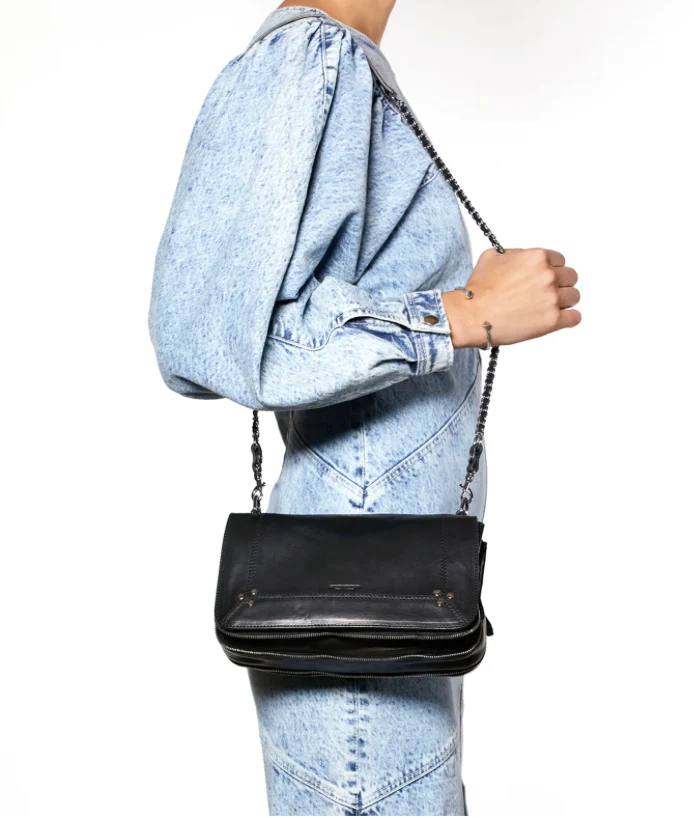 JEROME DREYFUSS - Bobi - Noir Silver