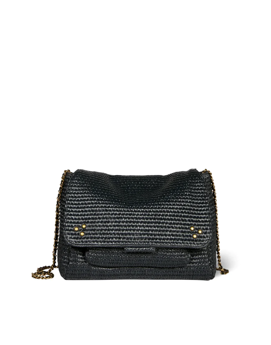 JEROME DREYFUSS - Lulu L - Effet Raphia Night Blue