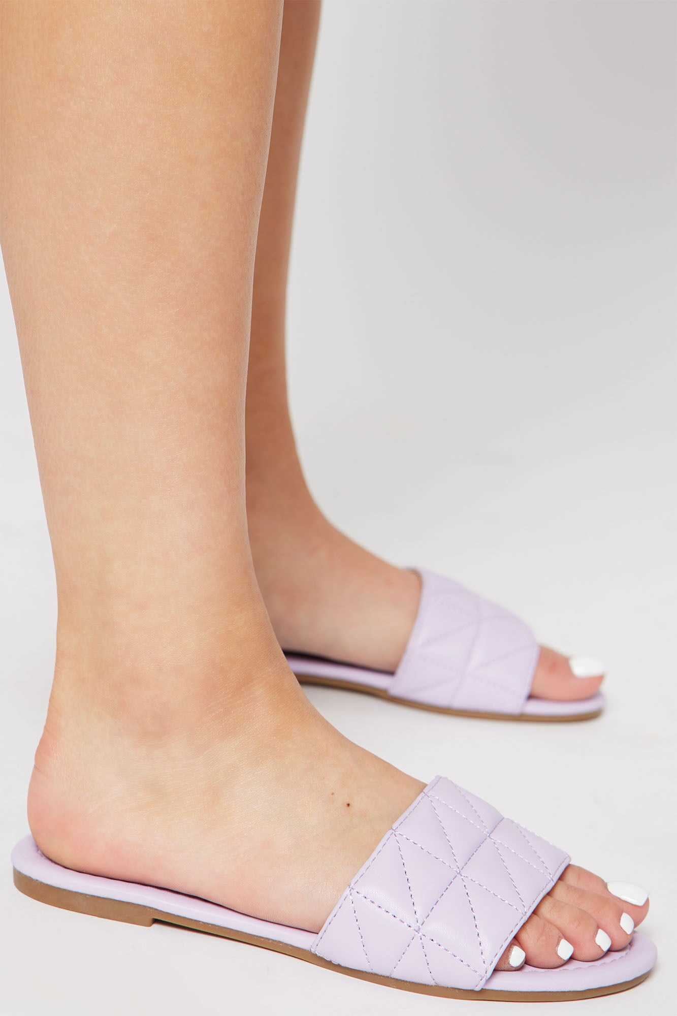 Keep Things Casual Slides   Lavender