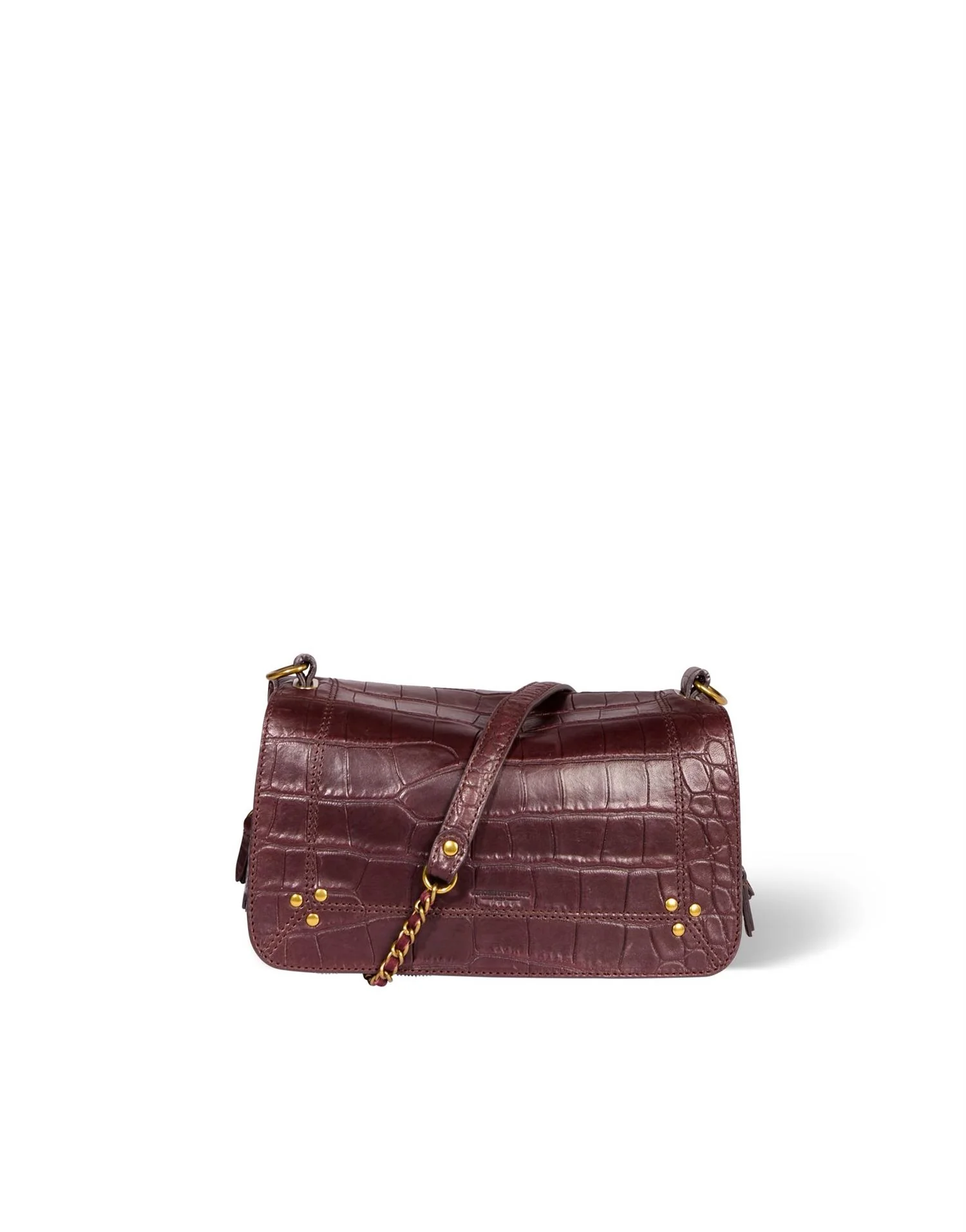 JEROME DREYFUSS - Bobi - Croco Aubergine