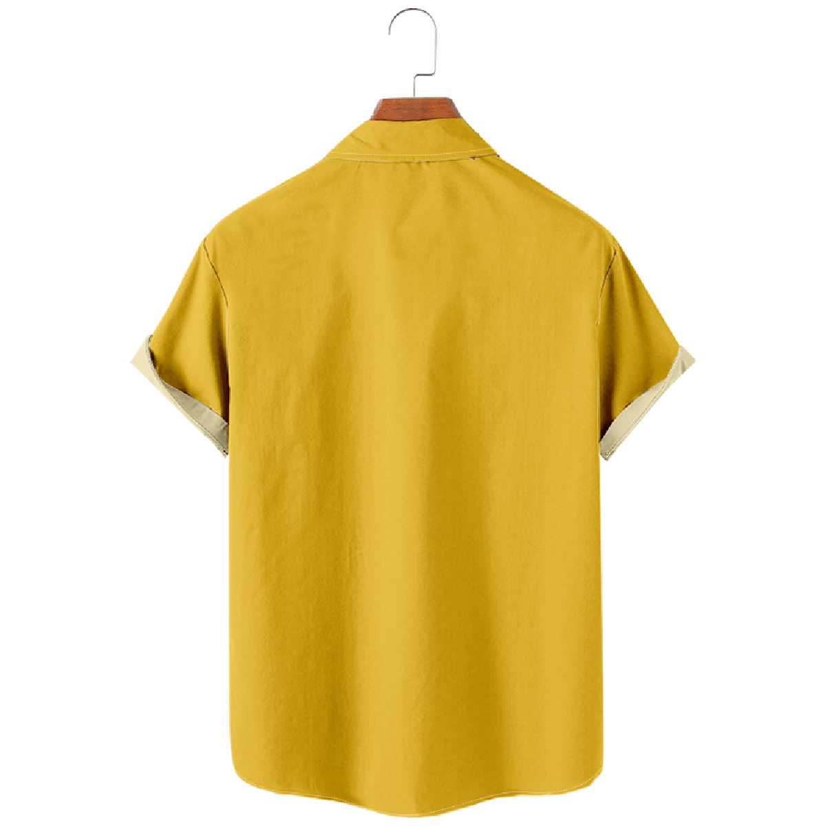 Mermaid Hawaiian Shirt Men's Button Up Shirt Short Sleeve Regular Fit