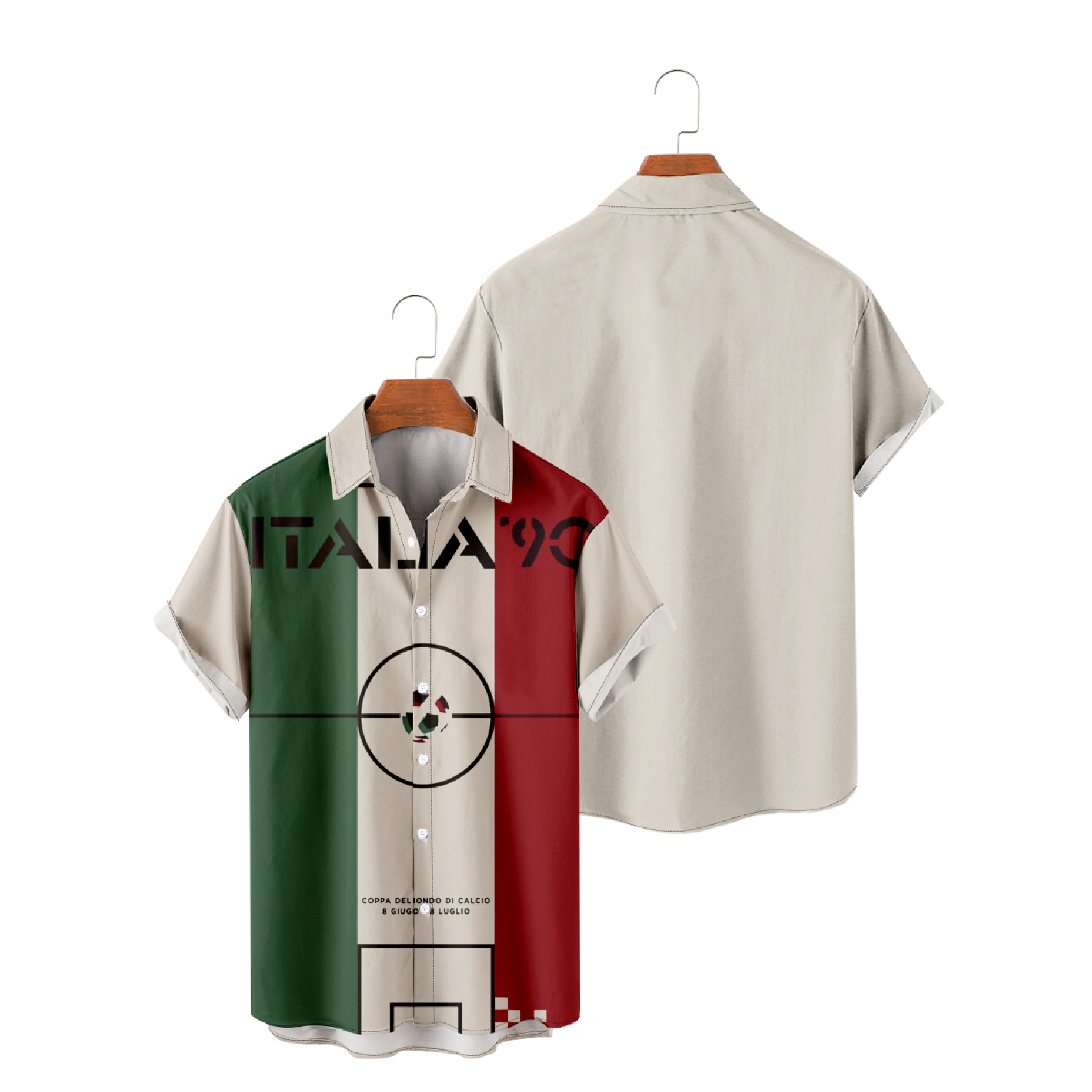 ITALY Short Sleeve Grey Shirt Men's Button Up Shirt Summer Thin Tops