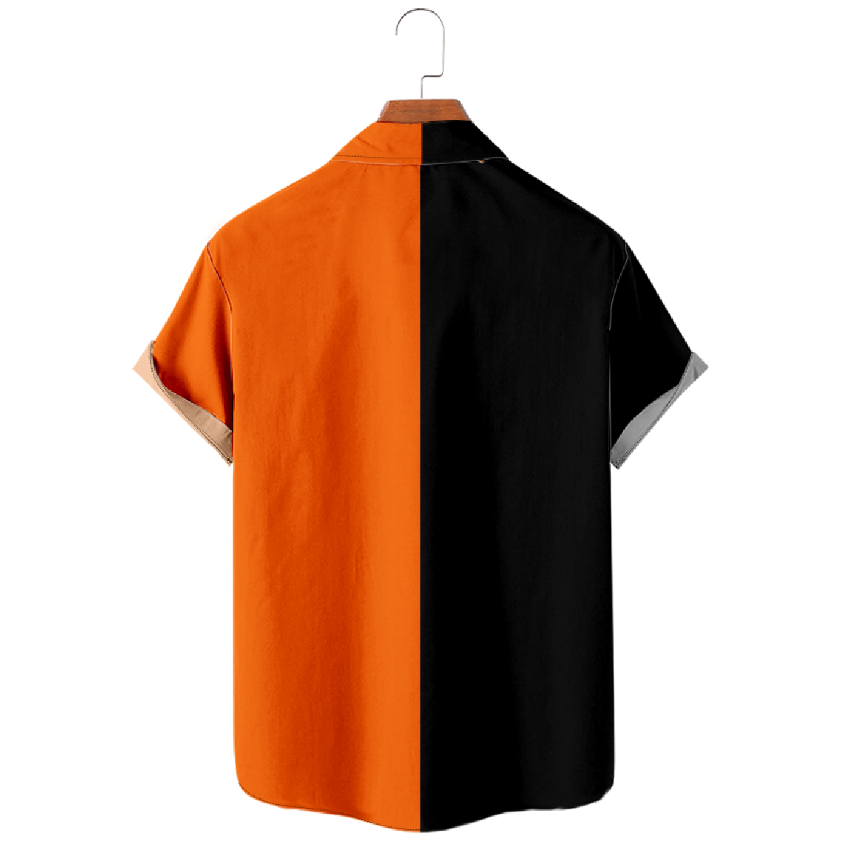 Scarecrow Button Up Shirt Halloween Costume Mens Hawaiian Shirt Short Sleeve Regular Fit