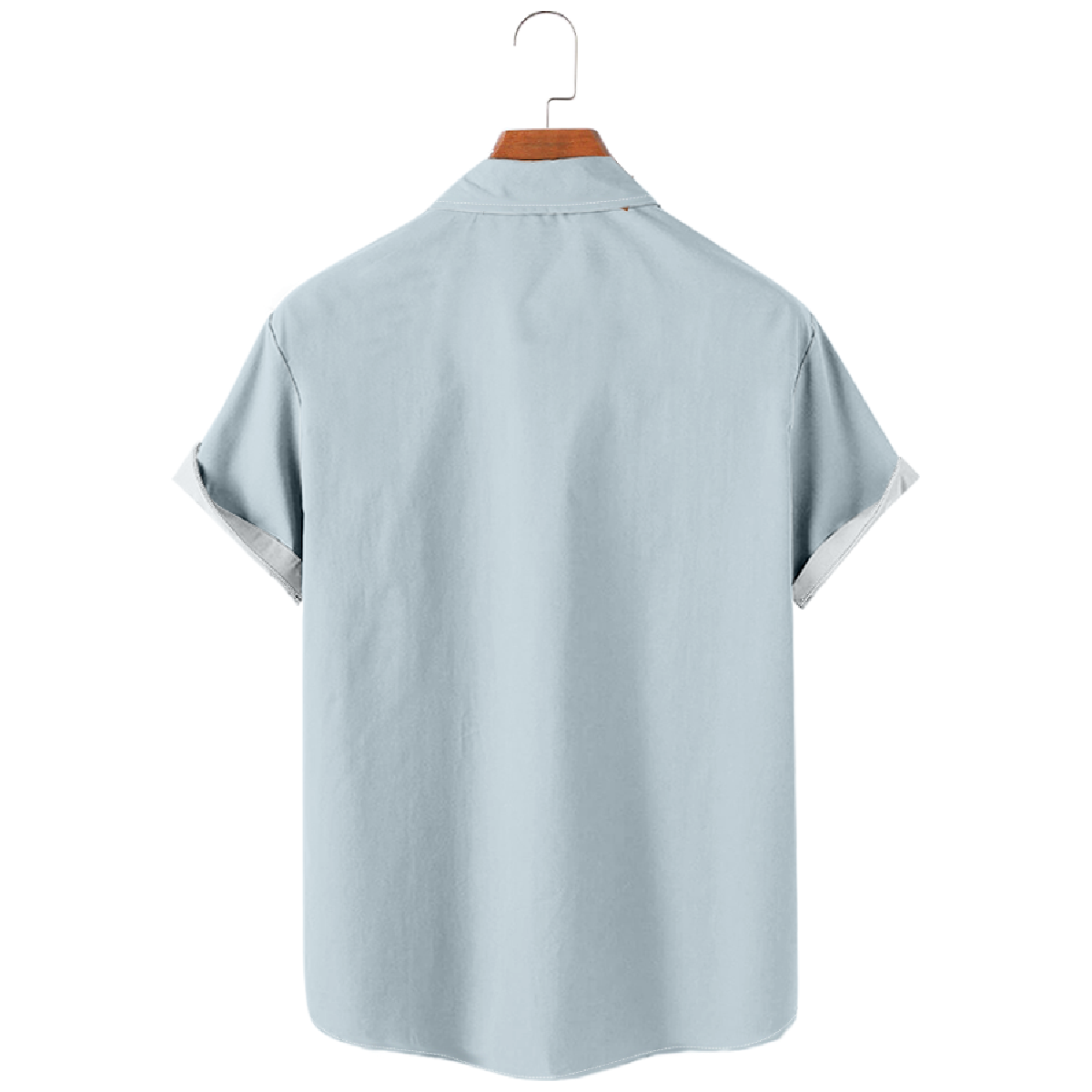 Mermaid Hawaiian Shirt Men's Button Up Shirt Short Sleeve Regular Fit