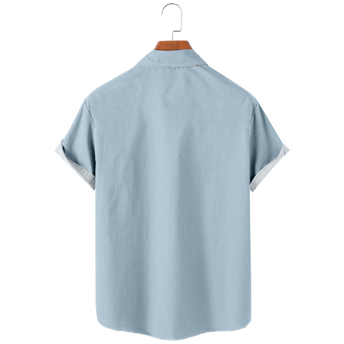 Cute Rat Print Button Up Shirt for Men Short Sleeve Shirt Regular Fit