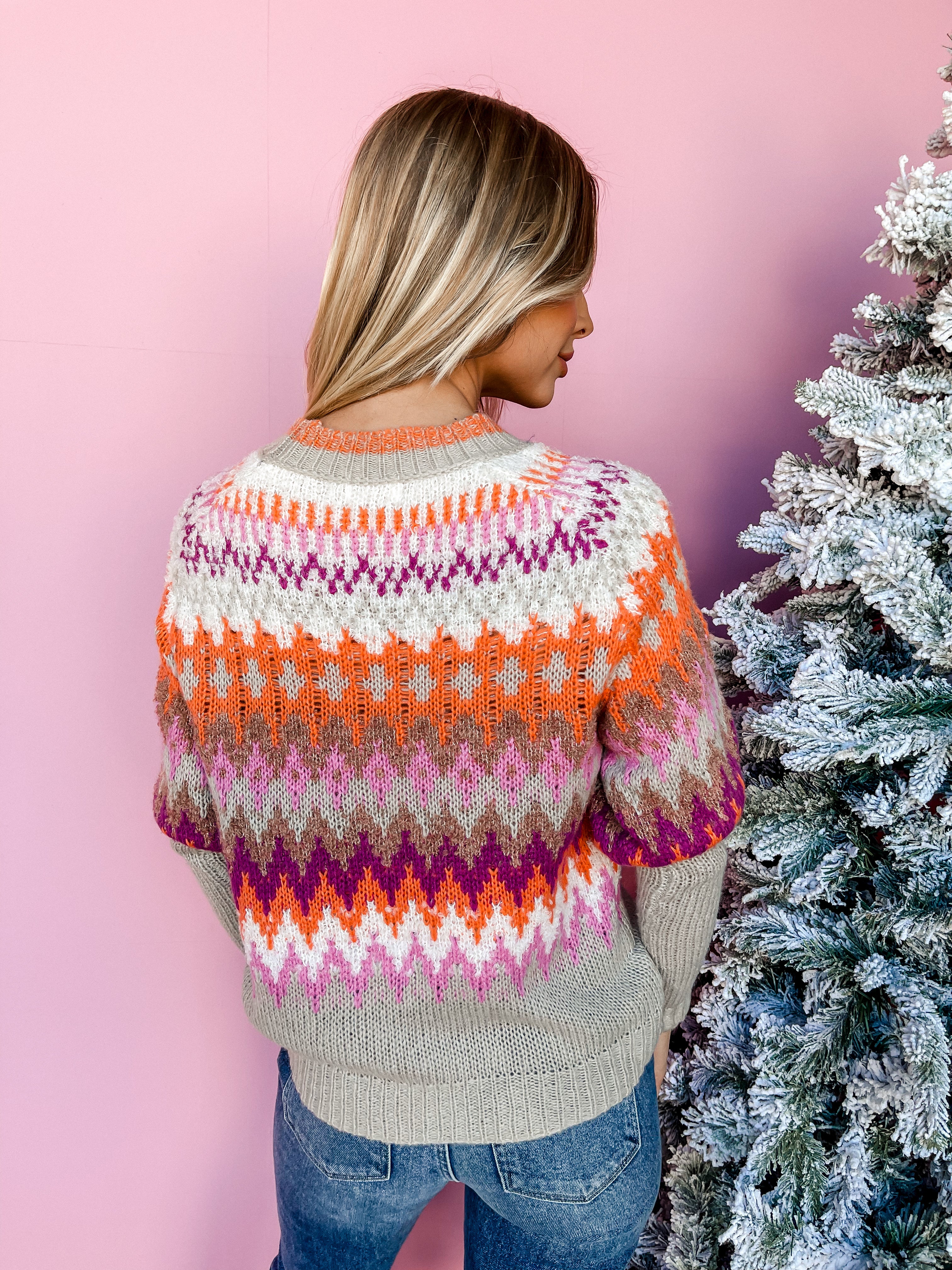 Good For You Blouson Sleeve Sweater