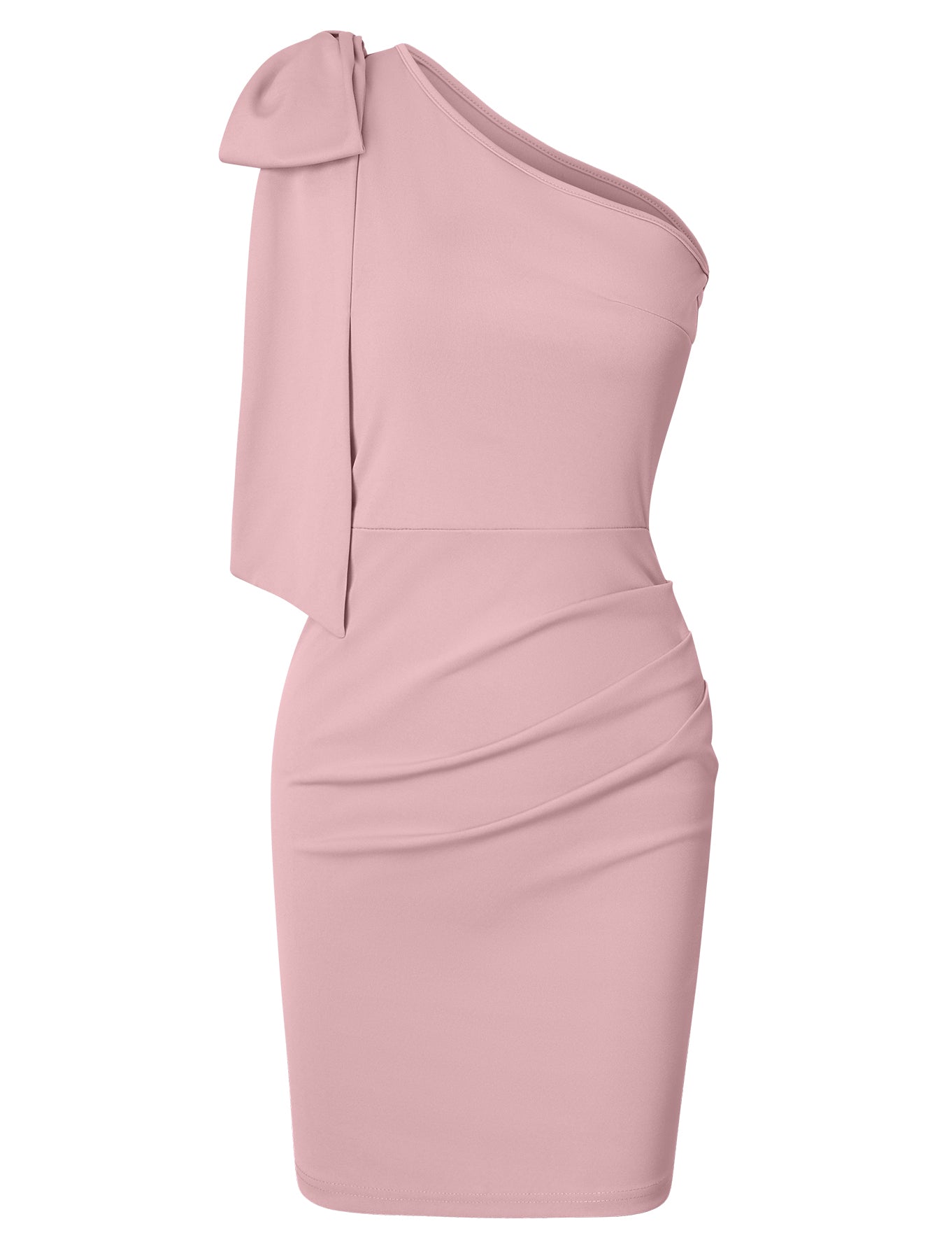 Women Asymmetrical Off Shoulder Bodycon Formal Dress