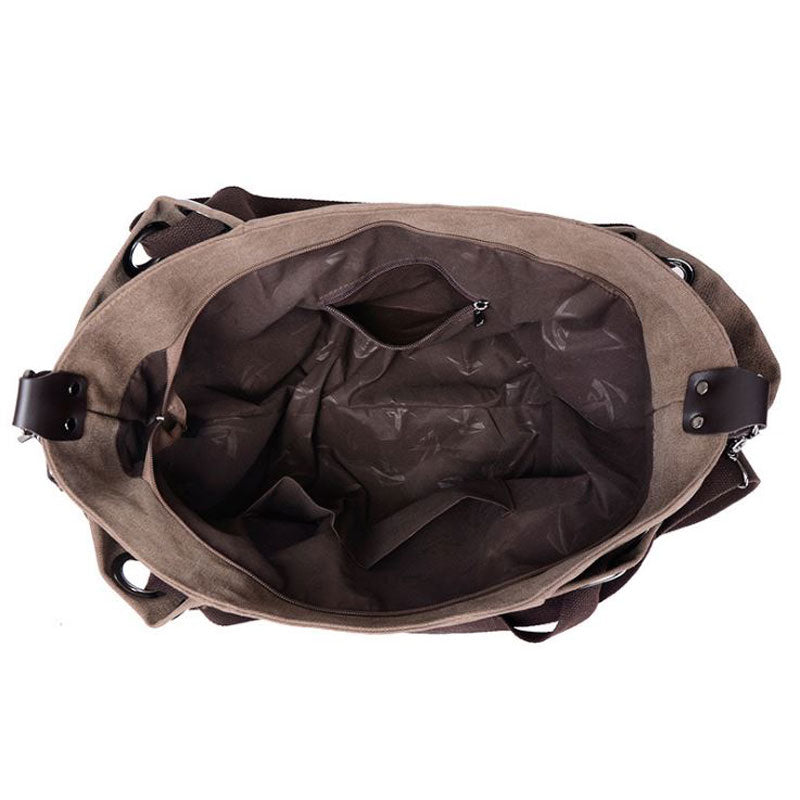 Women's Canvas Hobo Top-handle Bag Crossbody Shoulder Bag Tote Bag