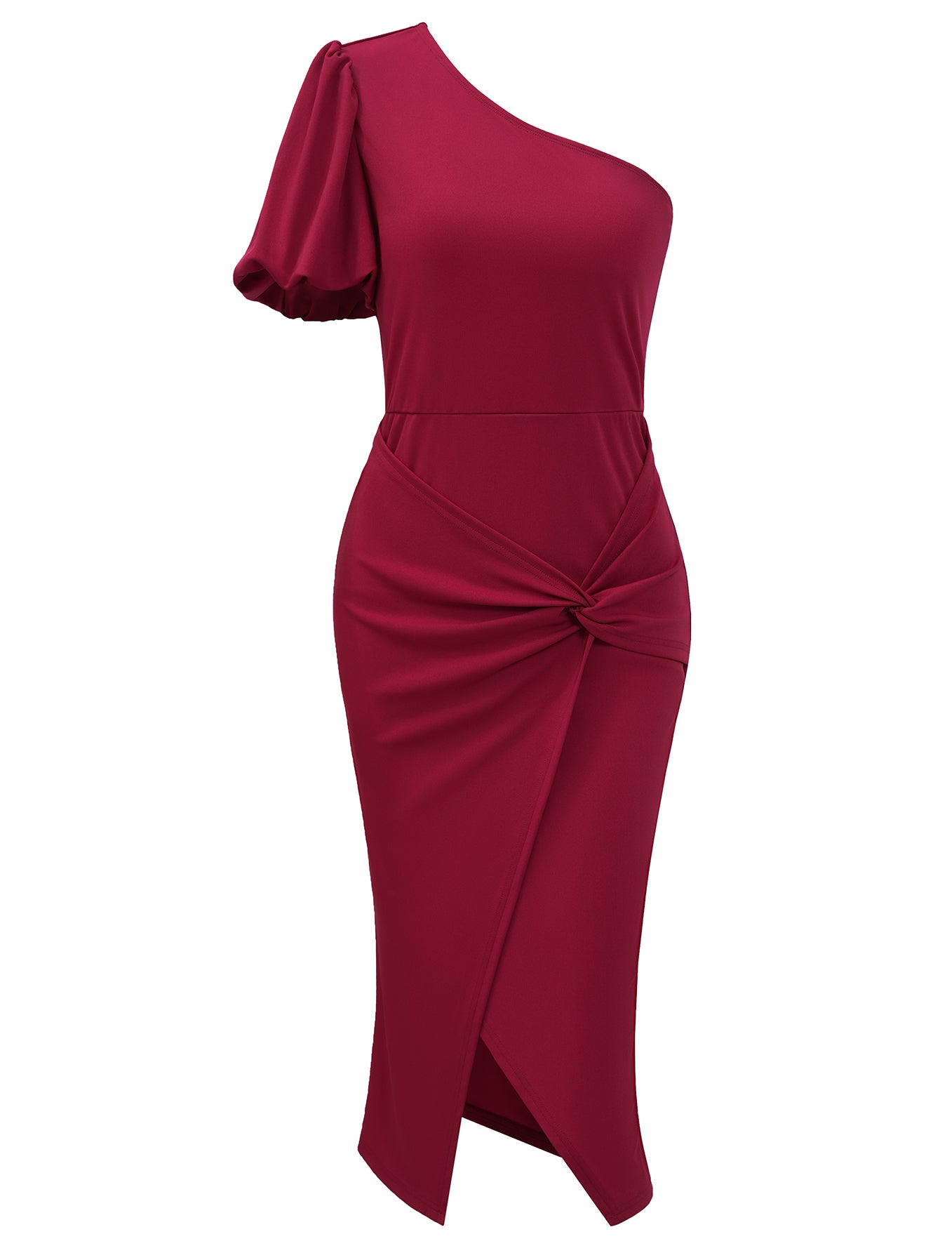 Women Bodycon Asymmetrical Off Shoulder Dress Formal