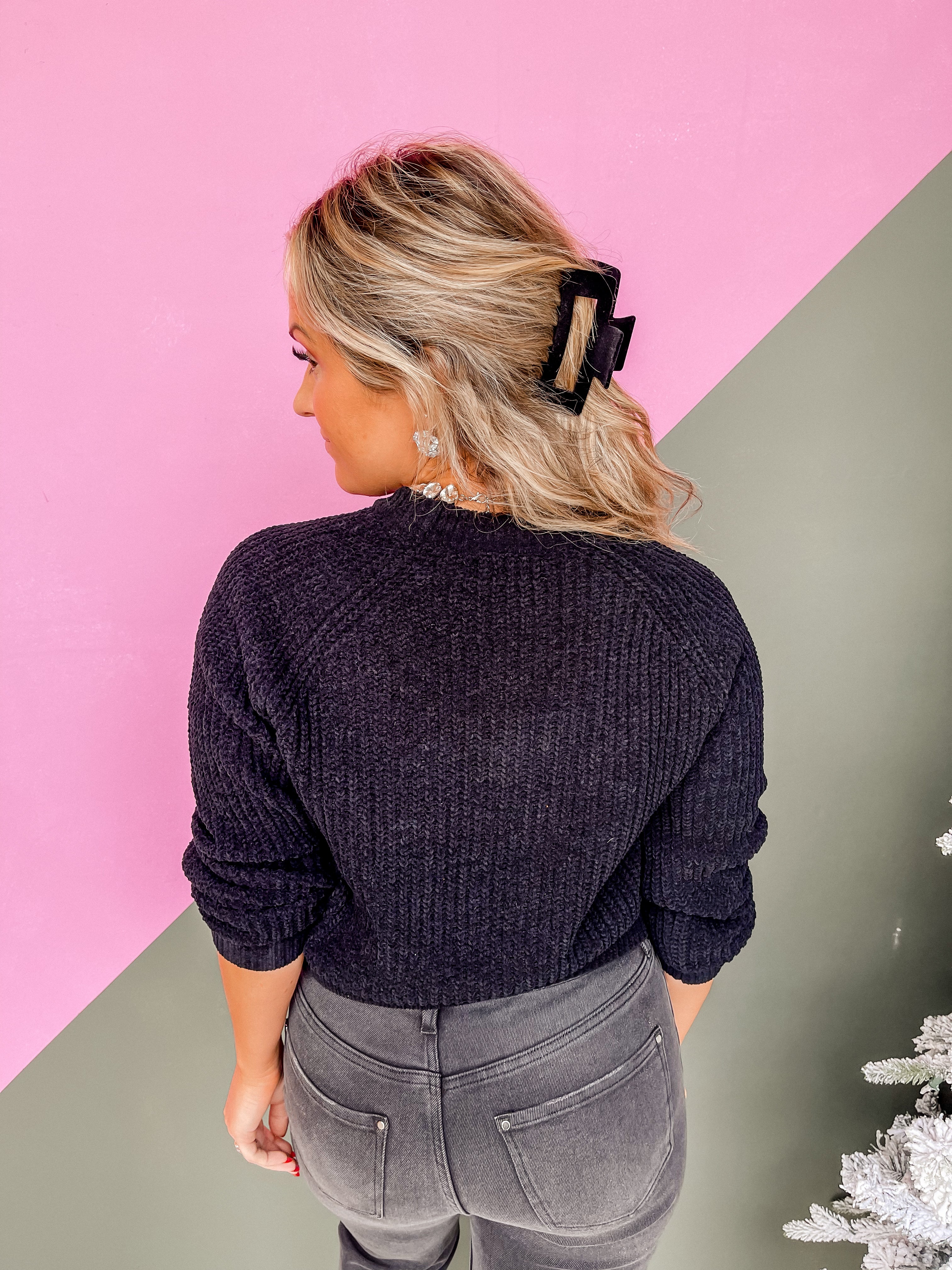 Love To See It Cut Out Sweater