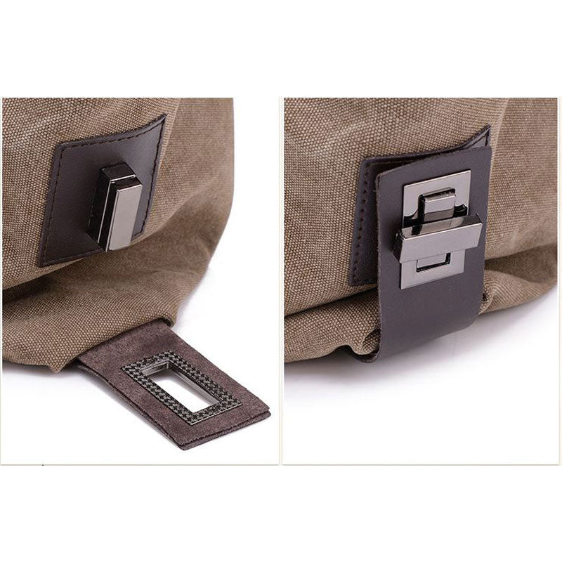 Women's Canvas Hobo Top-handle Bag Crossbody Shoulder Bag Tote Bag