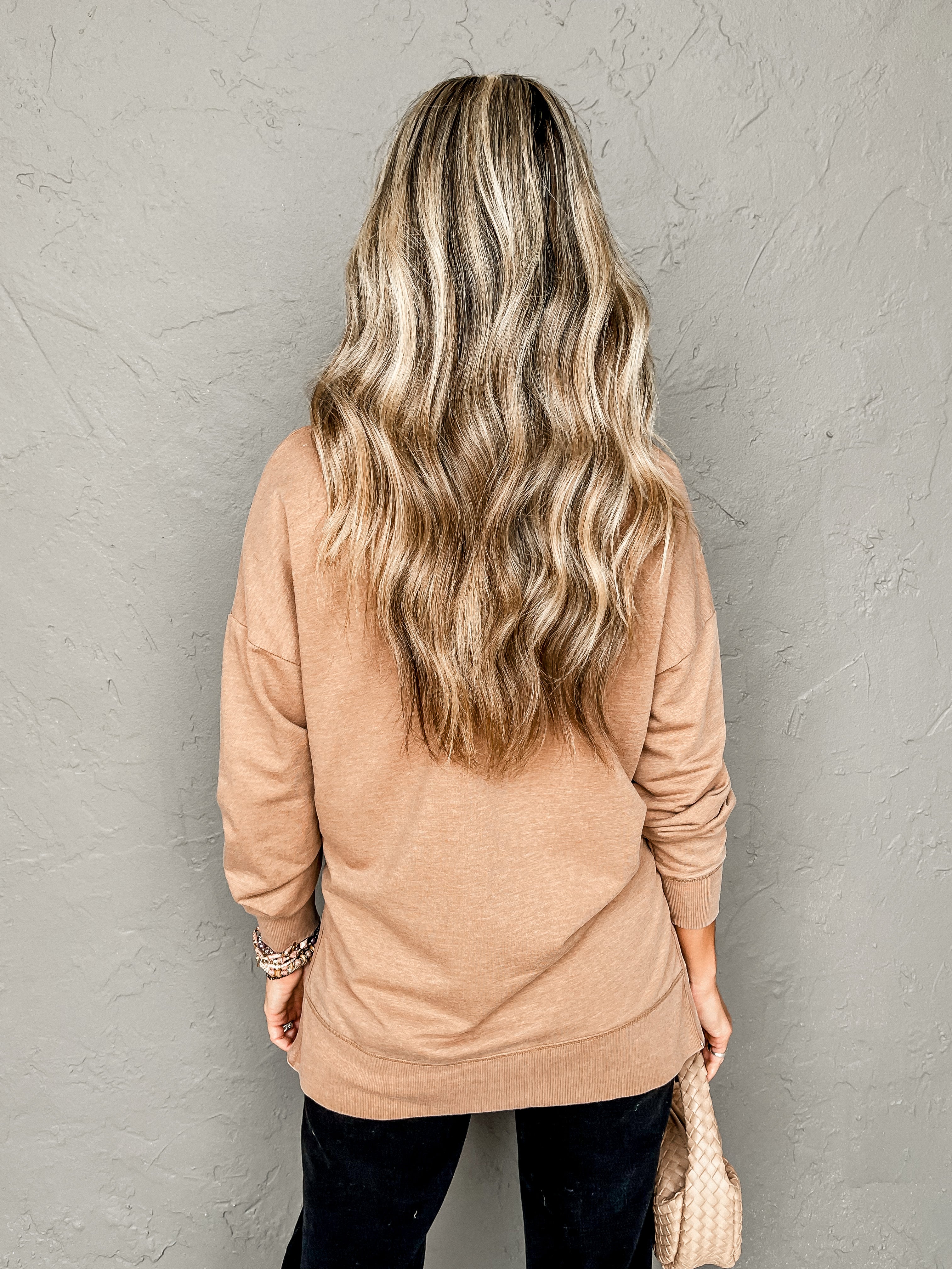 [Z Supply] Modern V Neck Weekender-Mink