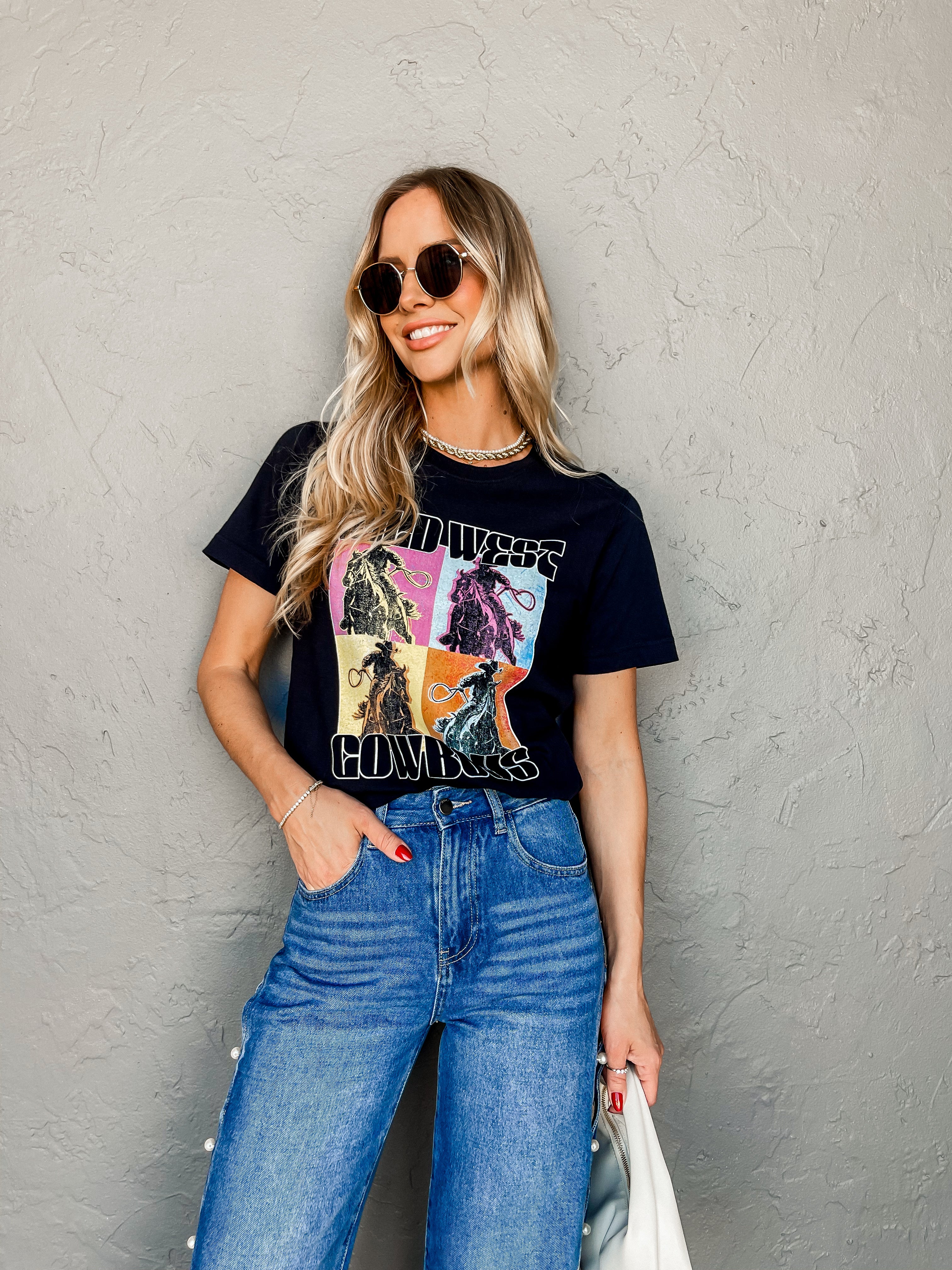 Wild West Cowboys Graphic Tee