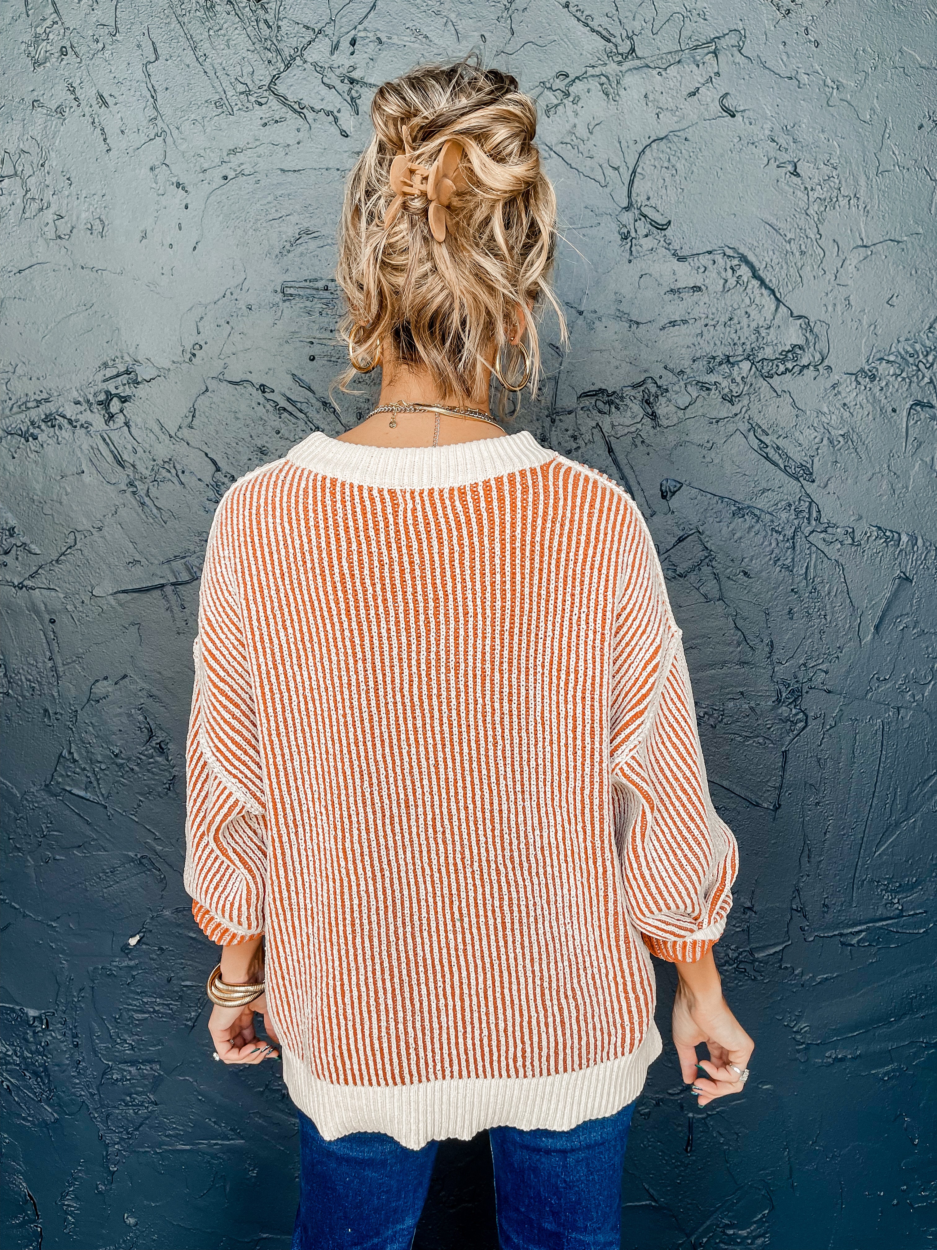 In The Meantime Crew Neck Sweater