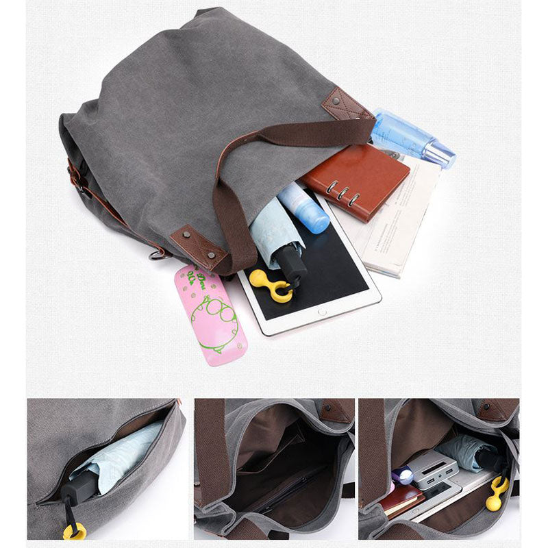 Canvas Handbags Tote Shoulder Bags Hobos Crossbody Purse for Women Top Handle Handbags