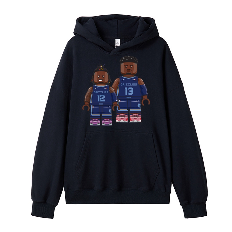 Memphis Basketball Hoodie Men's Basketball Team Hoodie Cotton Hoodie