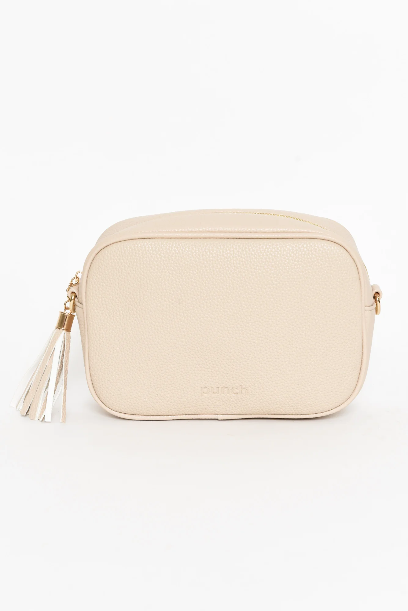 Dell Nude Crossbody Bag