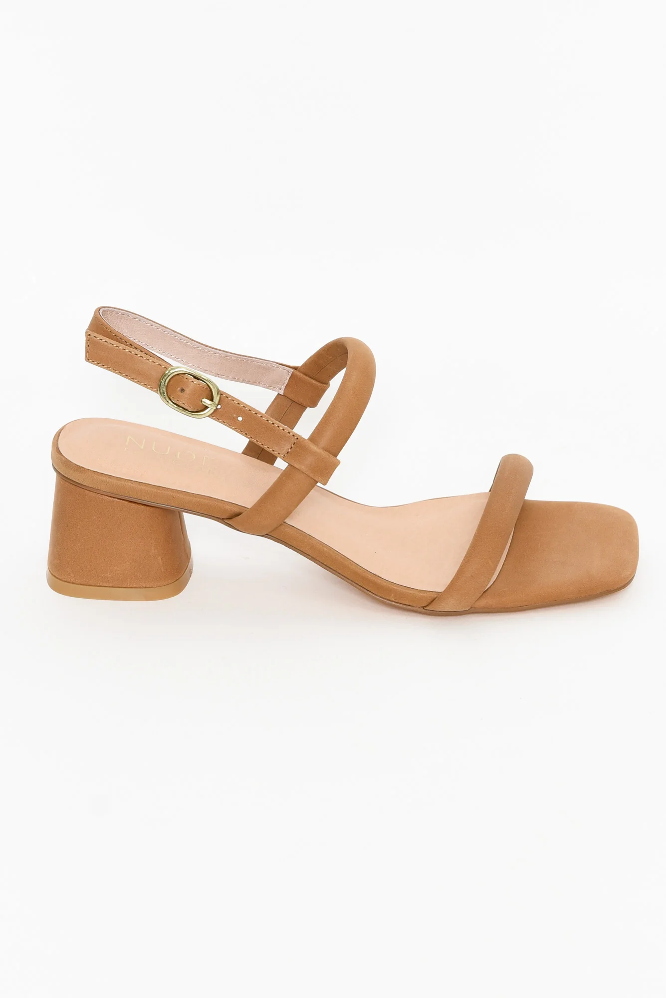 Lacee Tan Leather Heel