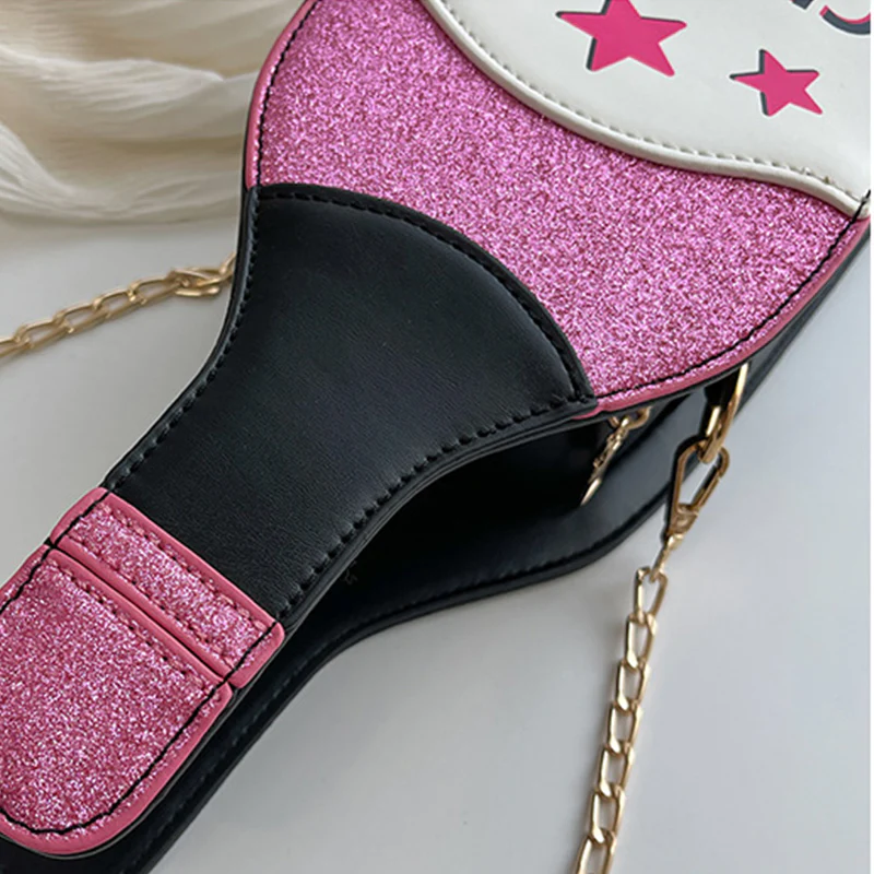 Casual Print Patchwork Chains Bags