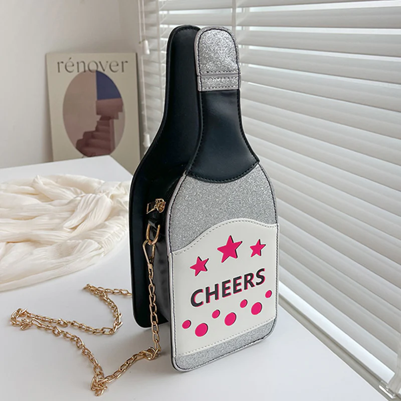 Casual Print Patchwork Chains Bags