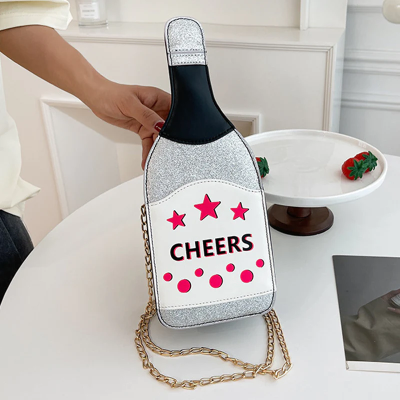 Casual Print Patchwork Chains Bags