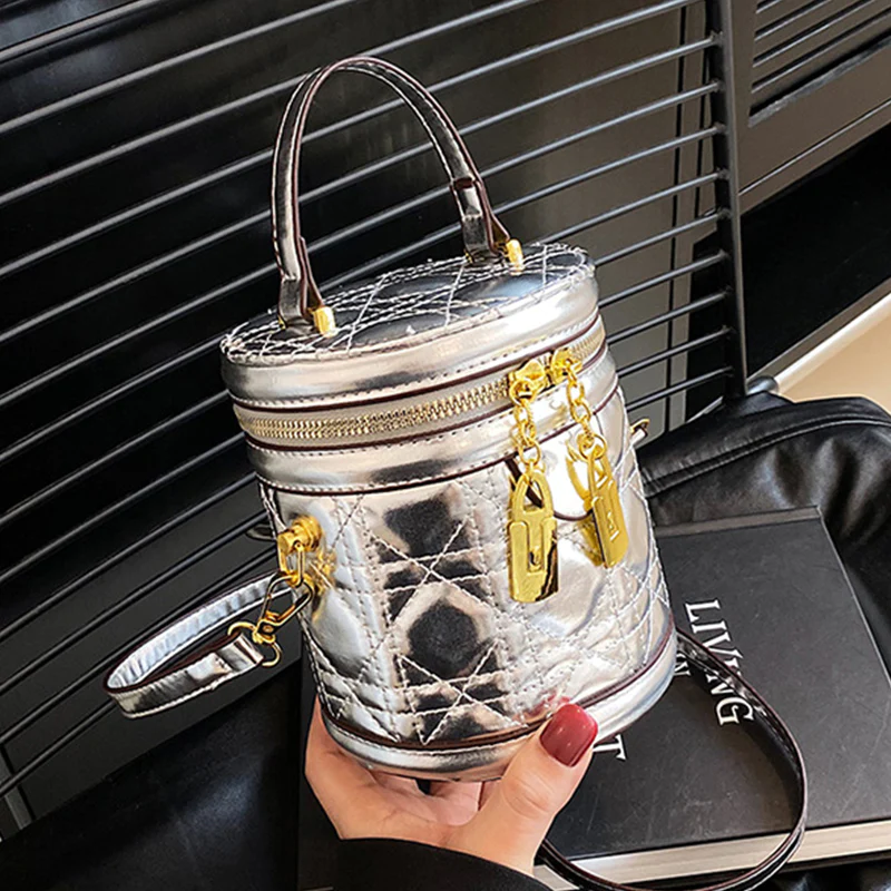 Casual Daily Solid Patchwork Zipper Bags