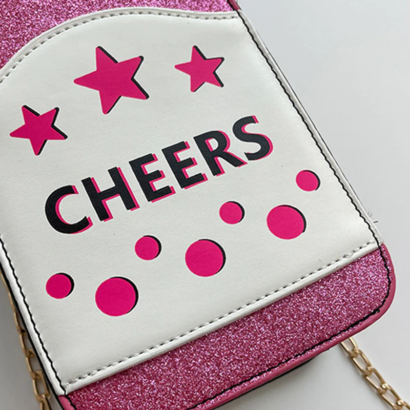 Casual Print Patchwork Chains Bags